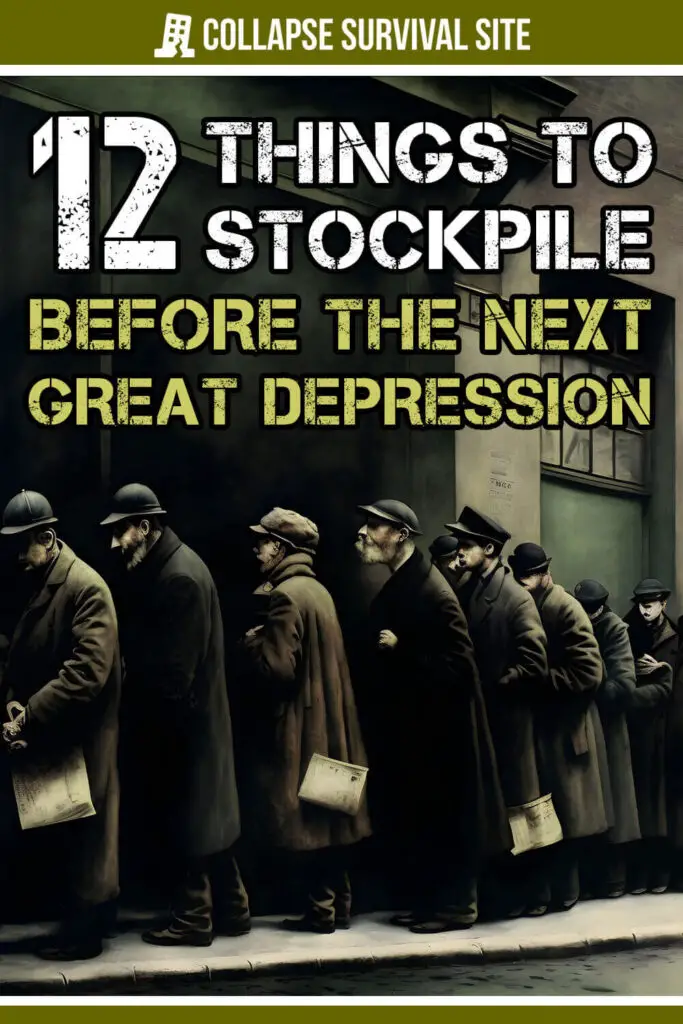12 Things to Stockpile Before the Next Great Depression