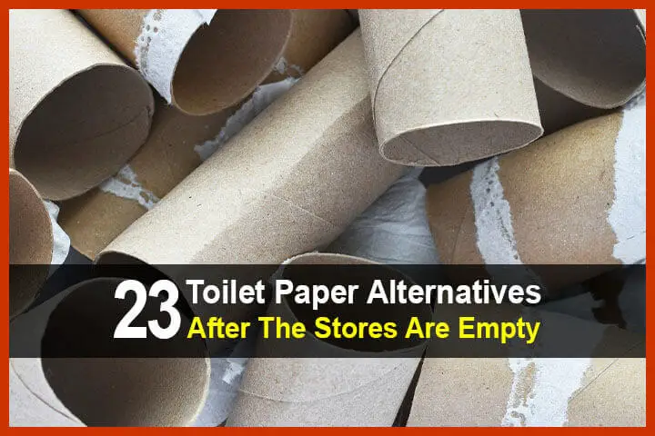 23 Toilet Paper Alternatives After The Stores Are Empty