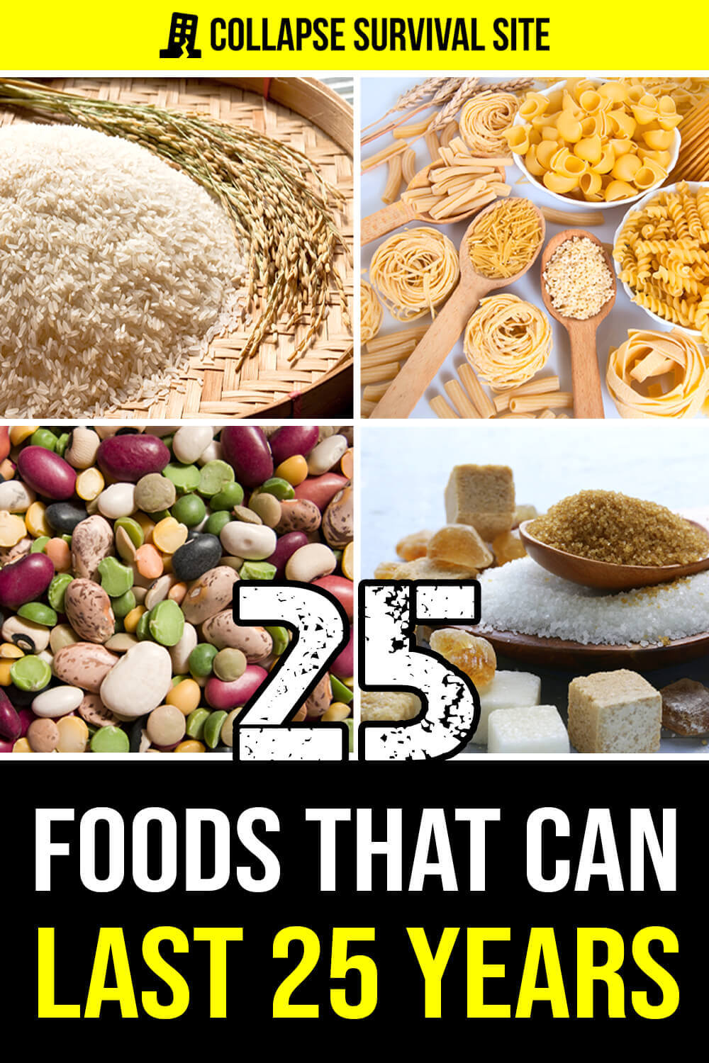 25 Foods That Can Last 25 Years