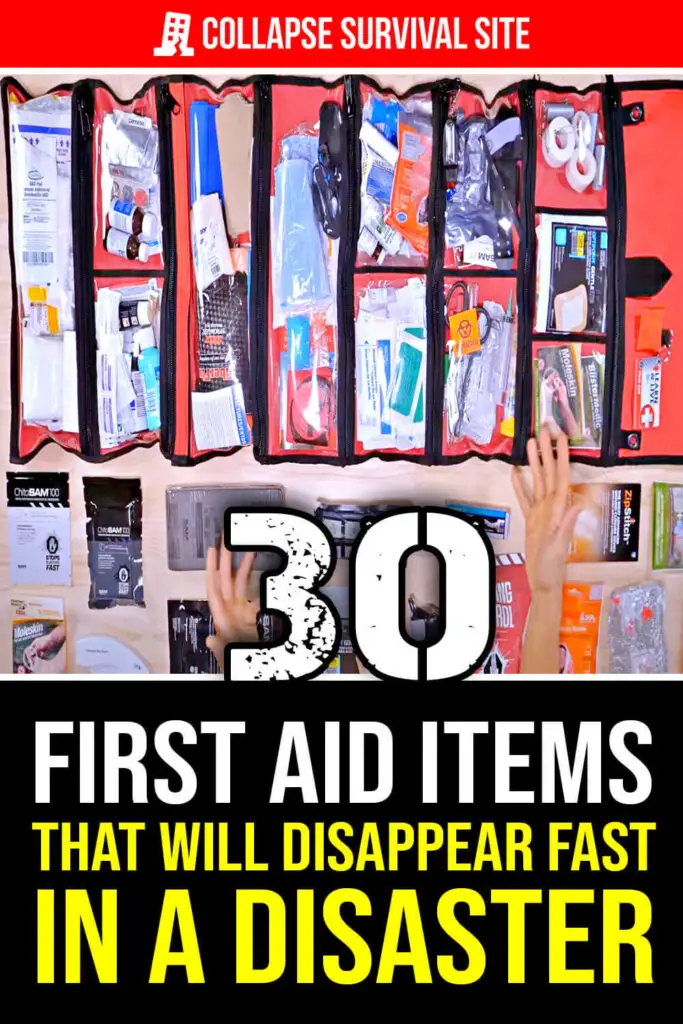 30 First Aid Items That Will Disappear Fast in a Disaster