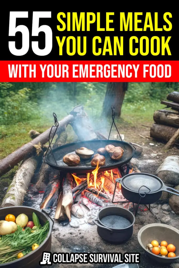 55 Simple Meals You Can Cook With Your Emergency Food