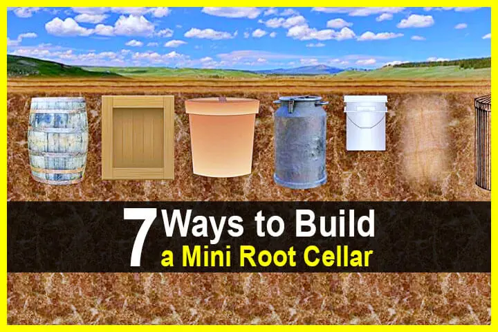 7 Ways to Build a Mini Root Cellar