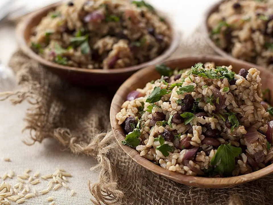 BLACK BEANS AND RICE