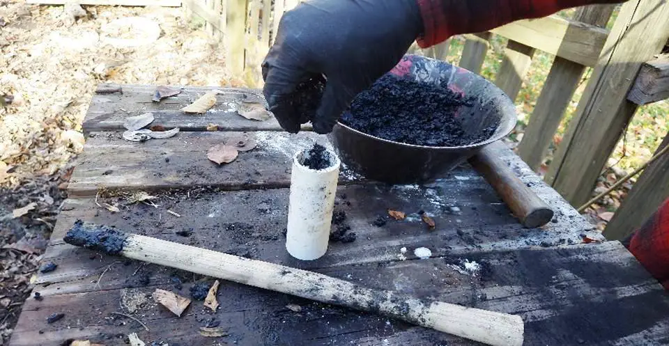 CHARCOAL SLURRY IN TUBE