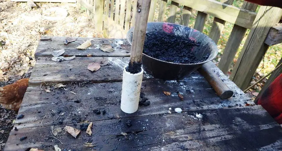 CHARCOAL TUBE DRYING