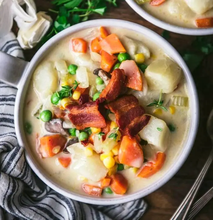 CREAMY VEGETABLE SOUP