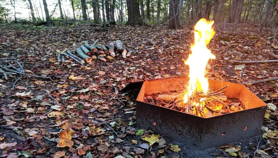 FIRE IN PIT