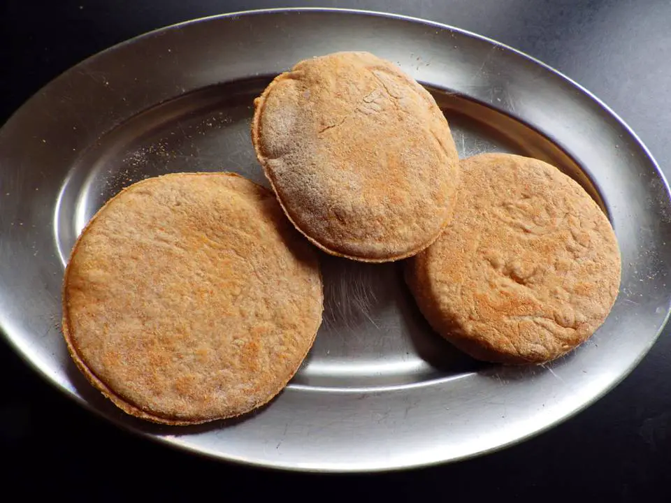 Frybread on a platter