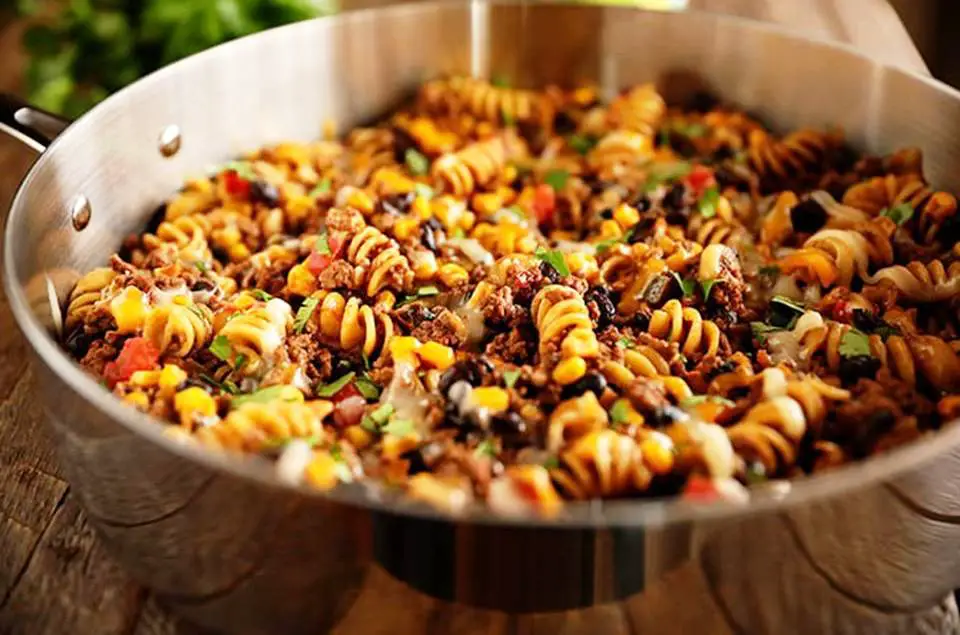 ONE PAN TACO PASTA