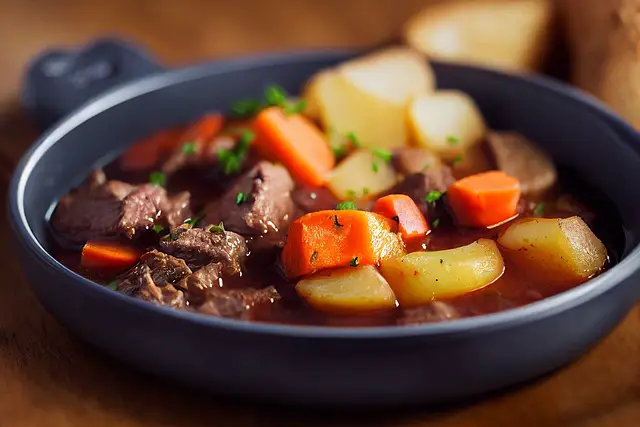 Oxtail potjie