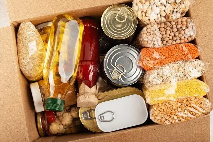 Box of Emergency Food