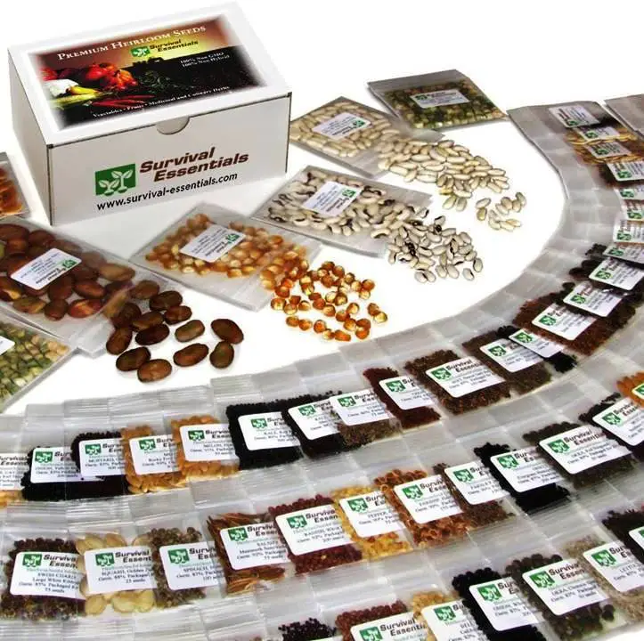 Collection of Survival Seeds