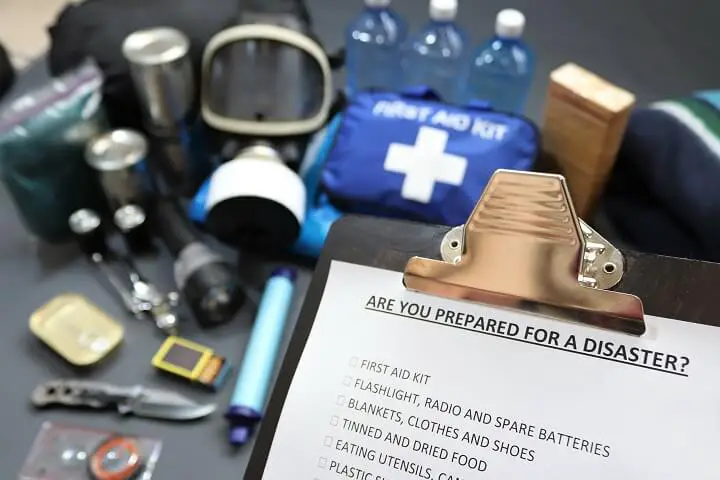 Disaster Checklist and Supplies