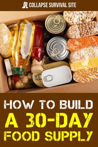 Building a 30 Day Emergency Food Supply - Real Food, Shelf Stable