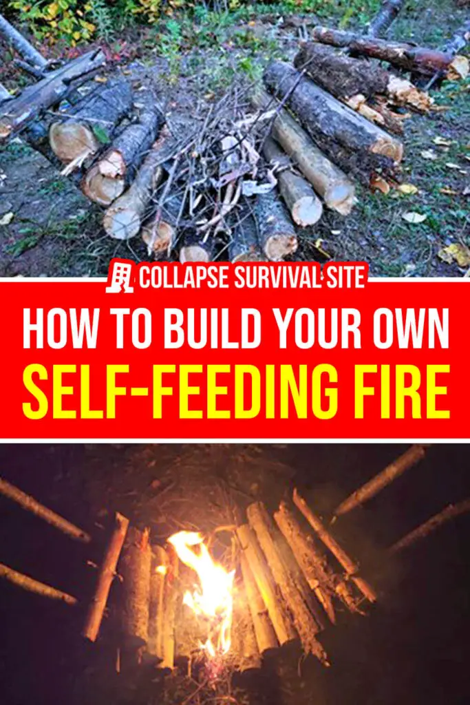 How to Build Your Own Self-Feeding Fire