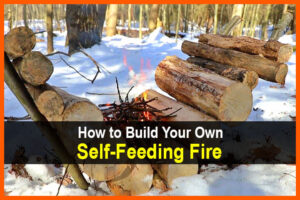 How to Build Your Own Self-Feeding Fire