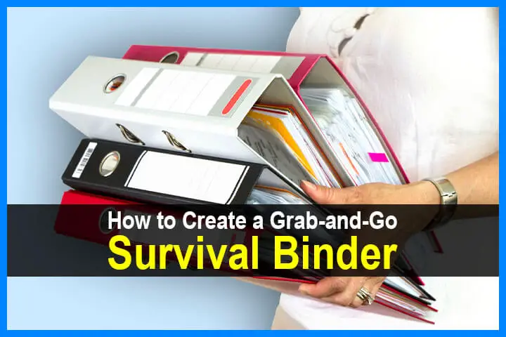How to Create a Grab-and-Go Survival Binder