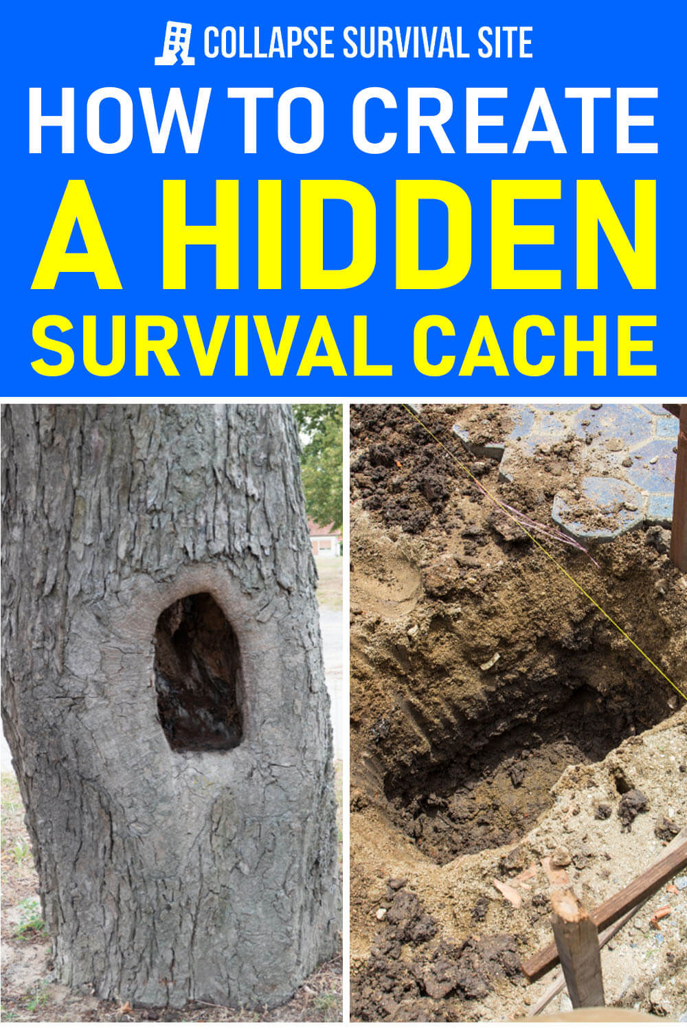 How to Create a Hidden Survival Cache