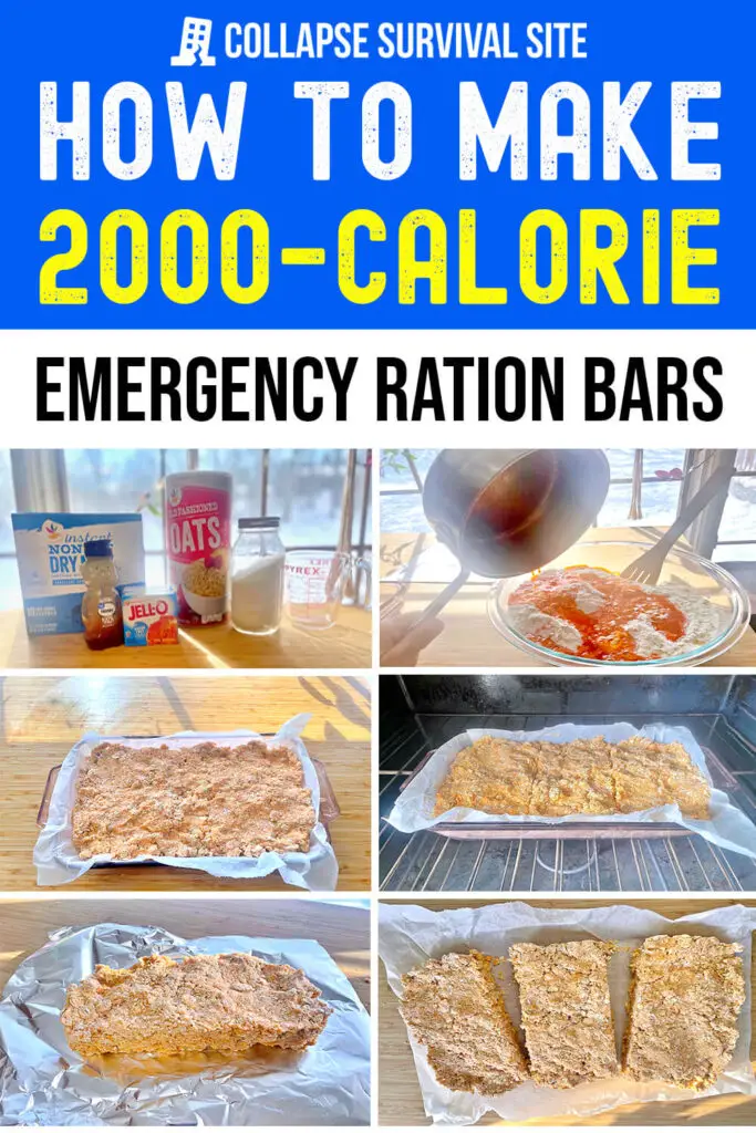 How to Make 2000-Calorie Emergency Ration Bars