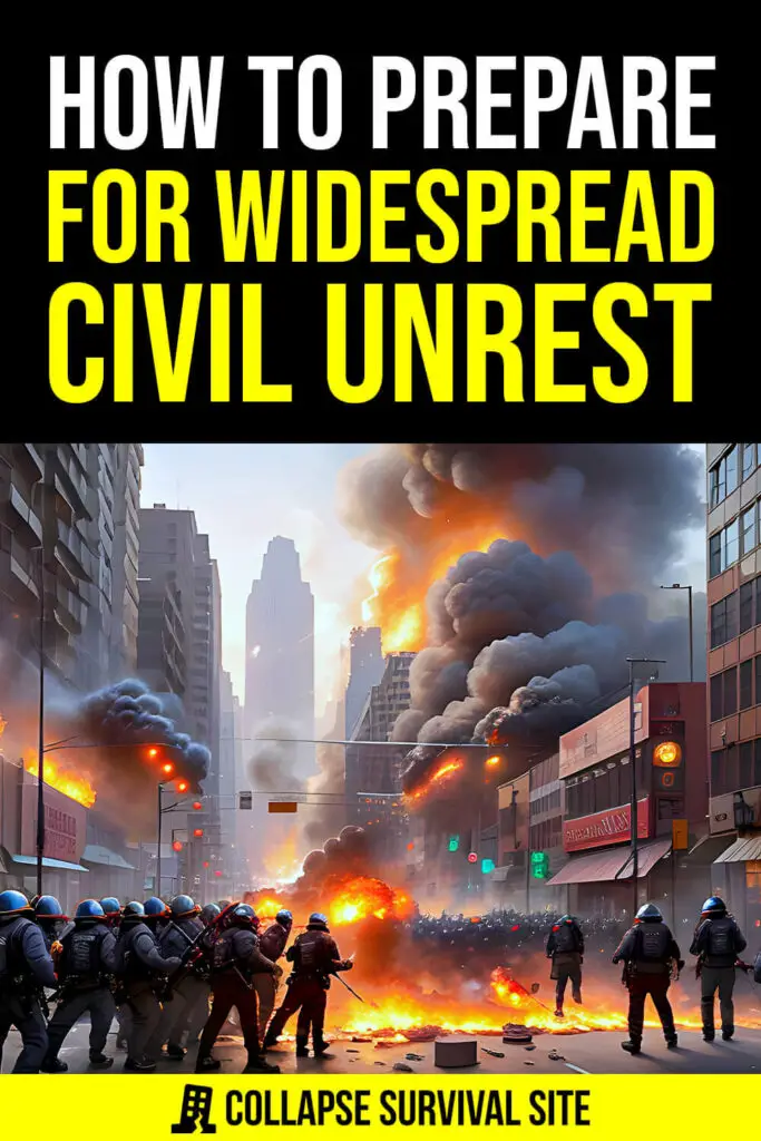 How to Prepare for Widespread Civil Unrest