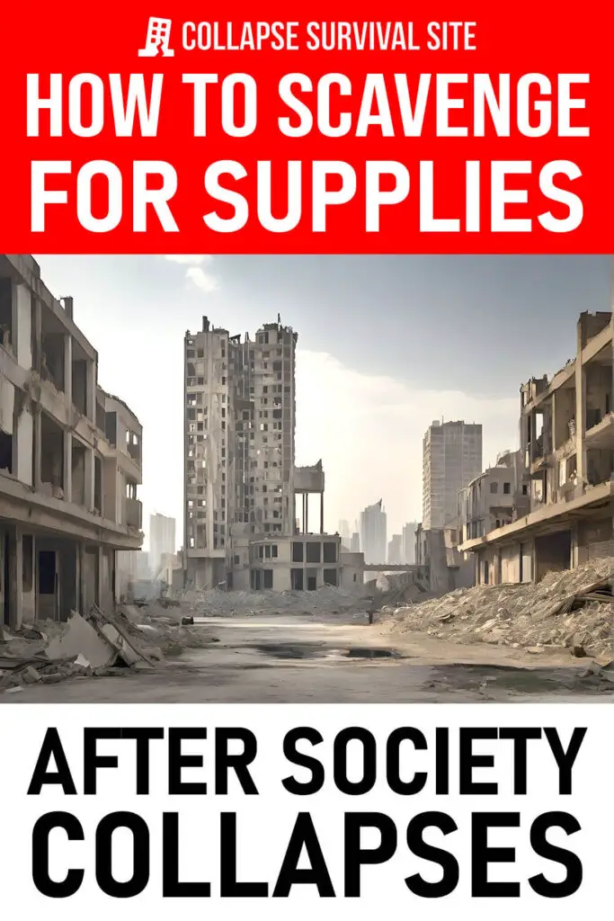How to Scavenge for Supplies After Society Collapses