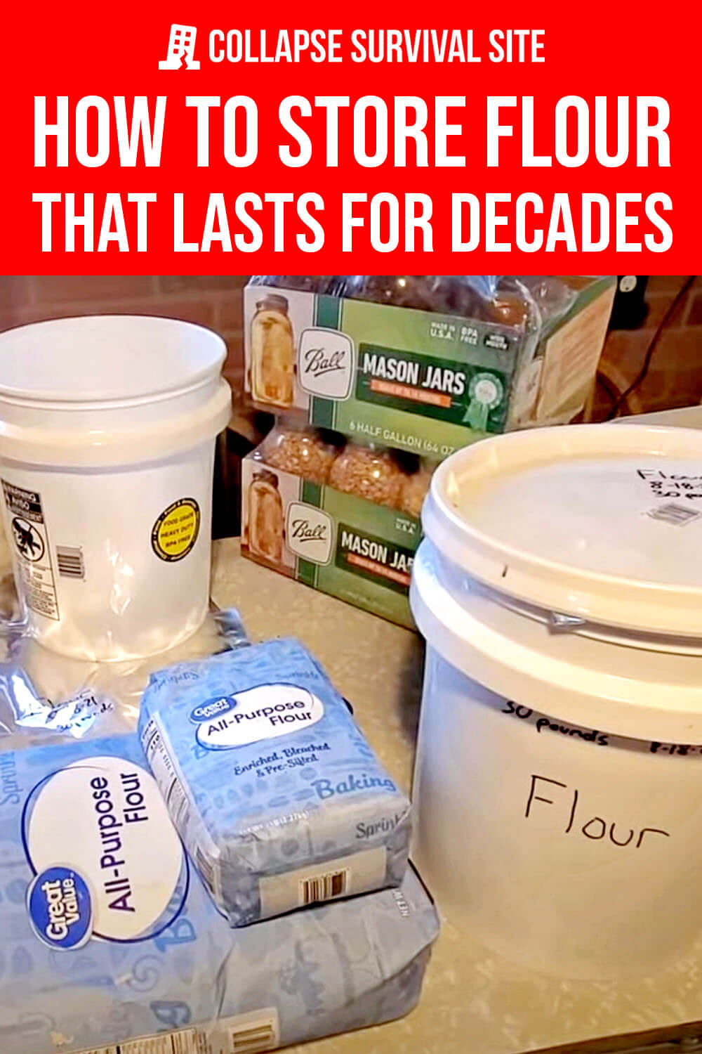 How to Store Flour That Lasts for Decades