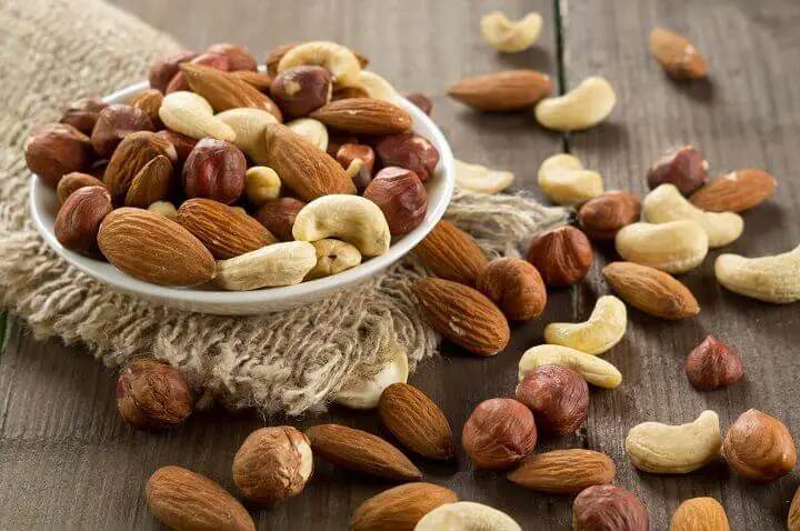 Nuts Assorted in Bowl