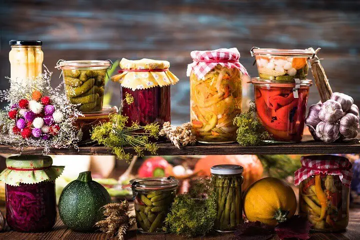 Preserved Food in Jars