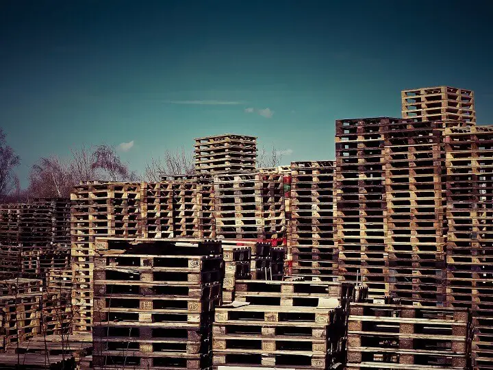 Stacks of Pallets