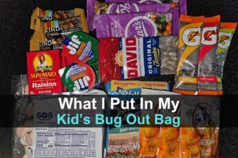 What I Put In My Kid's Bug Out Bag