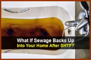 What if Sewage Backs Up Into Your Home After SHTF